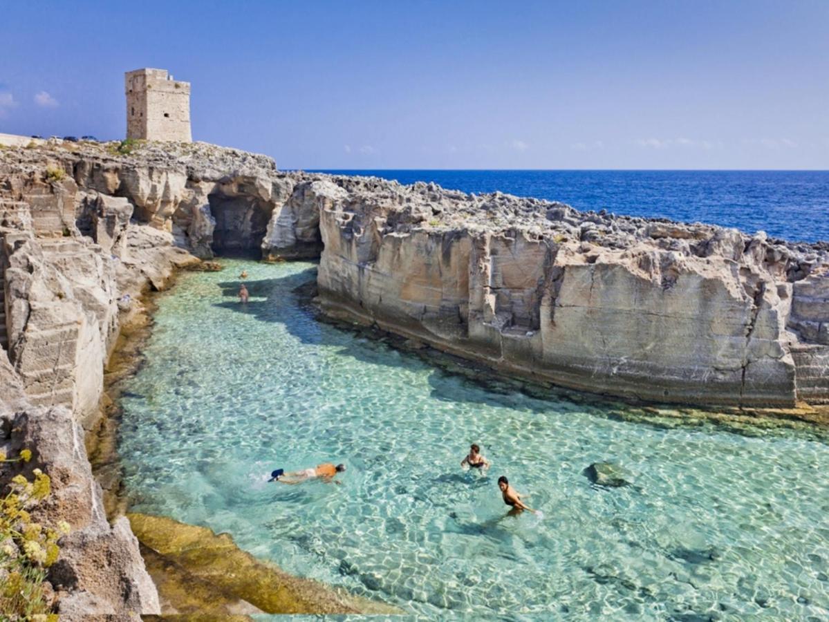 Villa Piana - Con Piscina E Giardino Privato Nel Salento Триказе Экстерьер фото