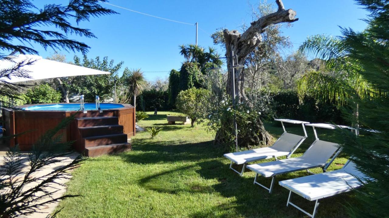 Villa Piana - Con Piscina E Giardino Privato Nel Salento Триказе Экстерьер фото