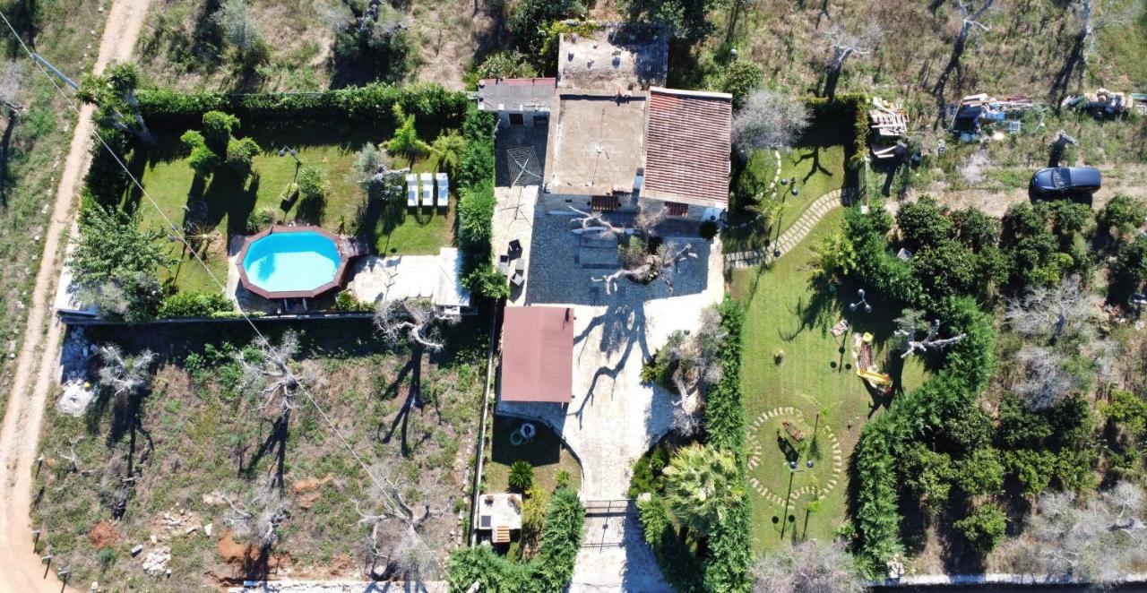 Villa Piana - Con Piscina E Giardino Privato Nel Salento Триказе Экстерьер фото