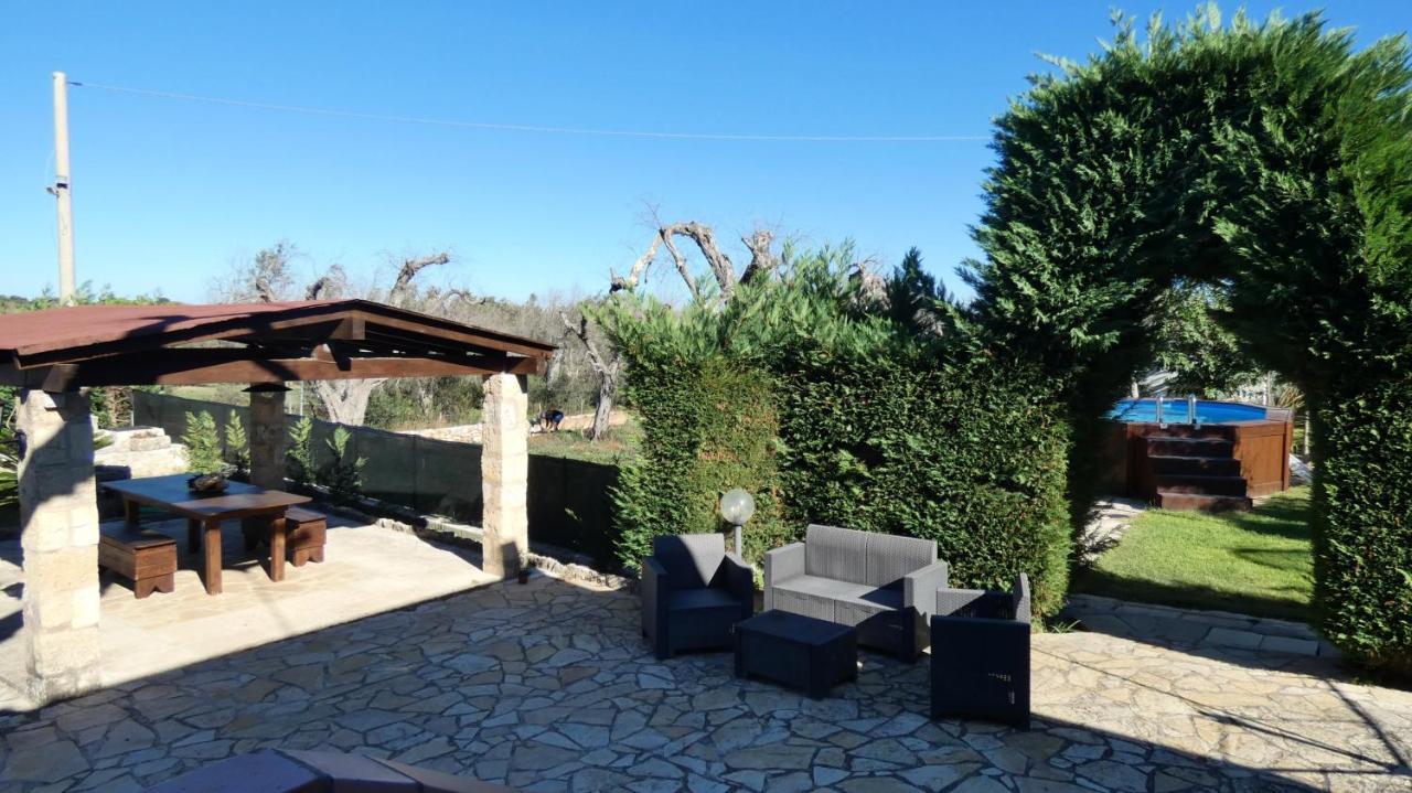 Villa Piana - Con Piscina E Giardino Privato Nel Salento Триказе Экстерьер фото