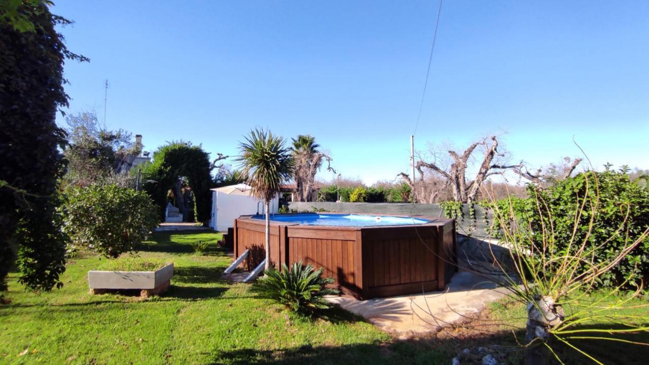 Villa Piana - Con Piscina E Giardino Privato Nel Salento Триказе Экстерьер фото