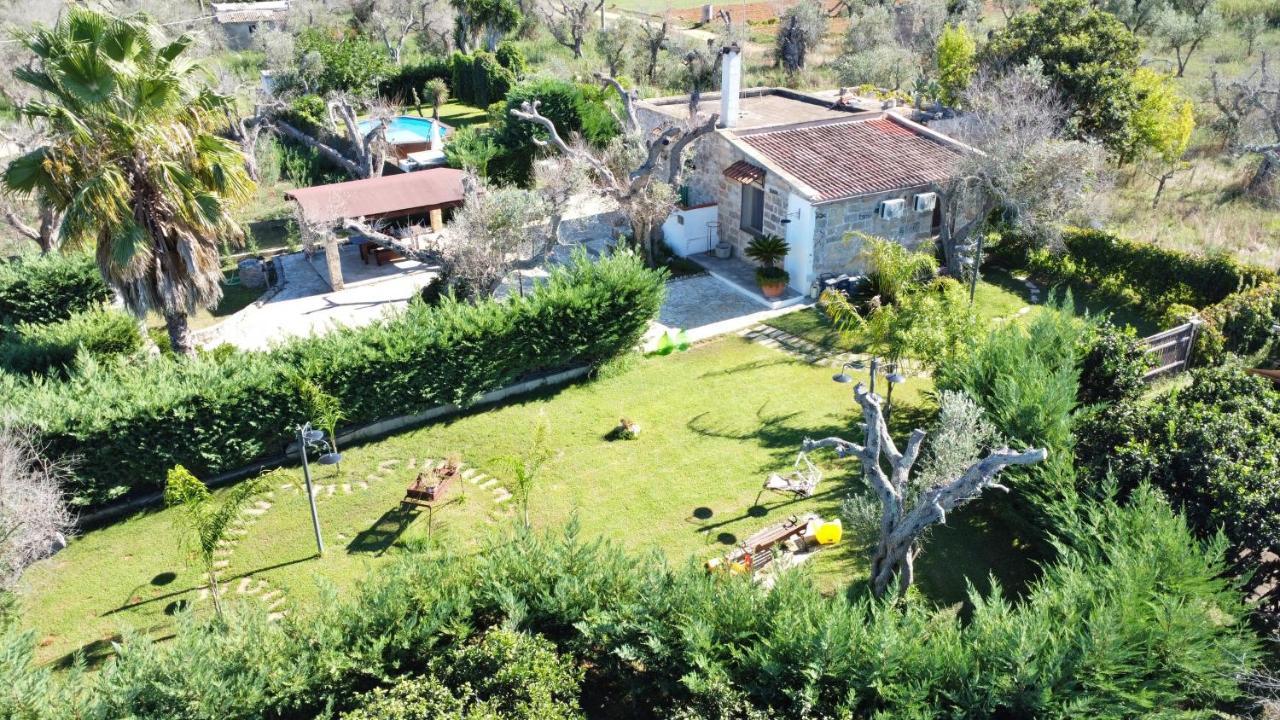 Villa Piana - Con Piscina E Giardino Privato Nel Salento Триказе Экстерьер фото
